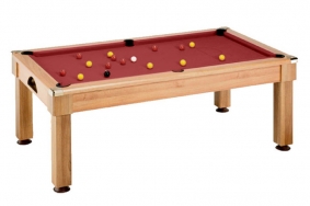 Billard Windsor 7ft Ch�ne clair tapis rouge