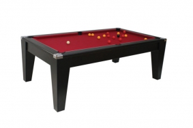 Billard Newport 7ft Noir tapis rouge