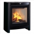Po�le � bois Deville Jaspe noir