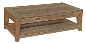 Table basse CANCUN 130 cm (finition Naturelle)