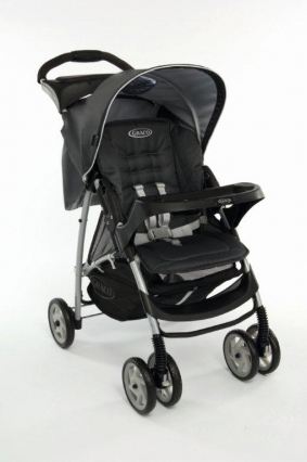 Poussette Graco Mirage + TS Charcoal