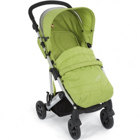 Poussette Lunamix verte 4 roues Mamas and Papas