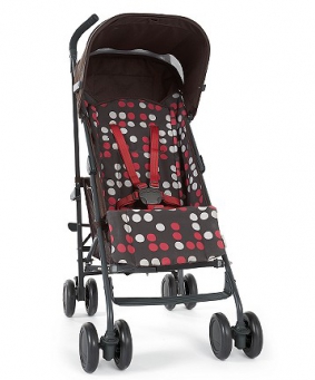 Poussette Tour Pois Cerise Mamas and Papas