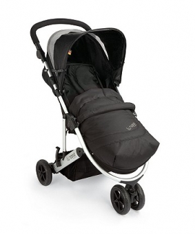 Poussette Lunamix noire 3 roues Mamas and Papas