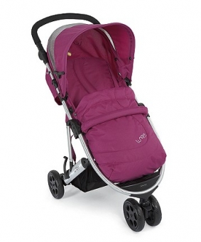 Poussette Lunamix rose 3 roues Mamas and Papas