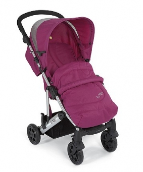 Poussette Lunamix rose 4 roues Mamas and Papas