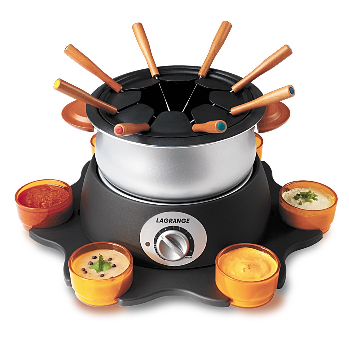 Appareil à fondue Lagrange Festiv'® 900 W Noir et Blanc - Achat